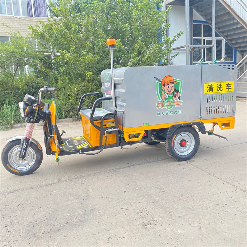 菏泽电动高压冲洗车CX700A（不锈钢箱体）
