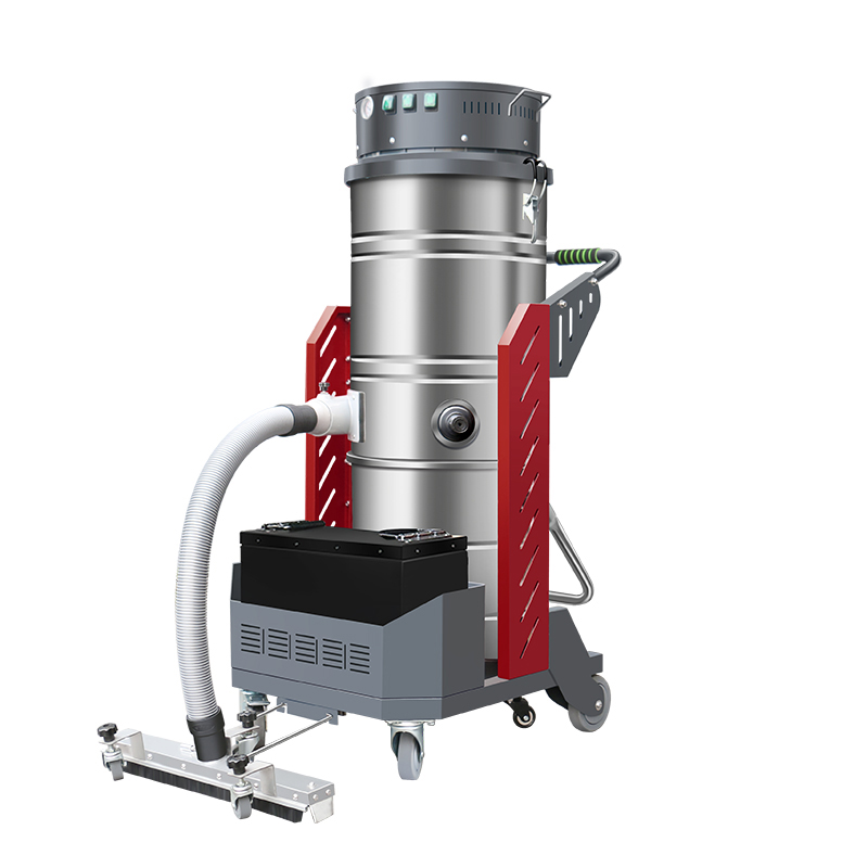 菏泽坦洁锂电池双桶工业吸尘器X6D系列