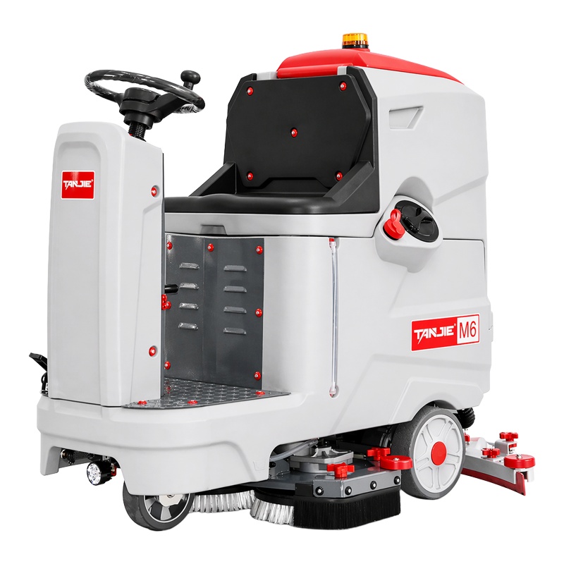 菏泽坦洁驾驶式洗地机M6【双刷】